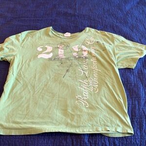 Ralph Lauren Mint Graphic Tee